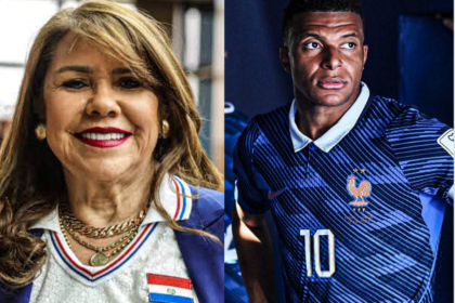 Celeste-Amarilla-Kylian-Mbappé