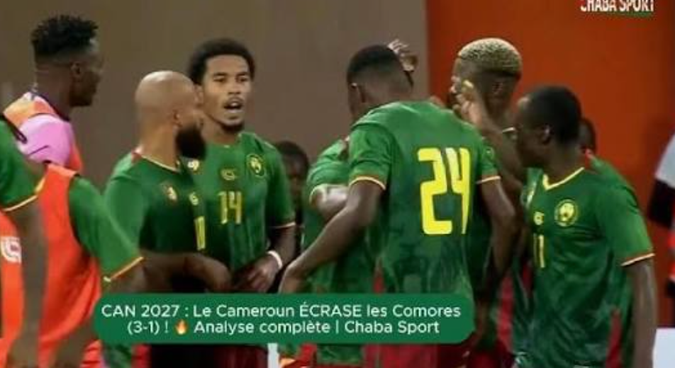 Le Cameroun démarre en Trombe face aux Comores